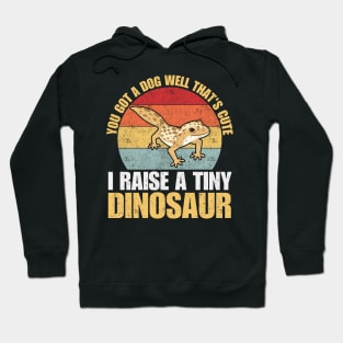 Raise Tiny Dinosaur Leopard Gecko Pet Hoodie